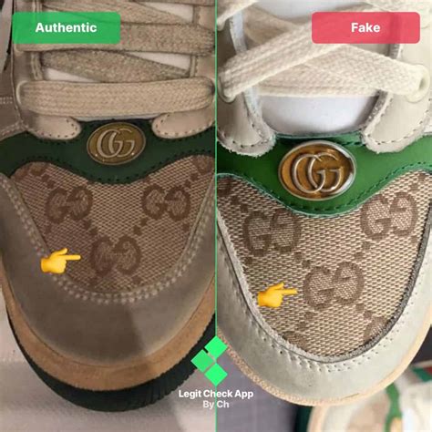 real gucci sandals vs fake